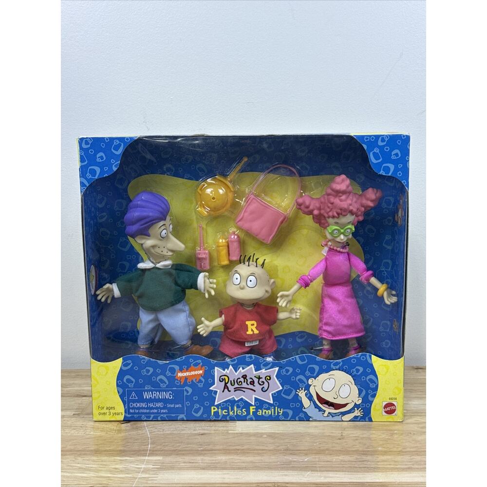Vintage 1997 Rugrats Pickles Family Set 69256 Mattel Nickelodeon Sealed NOS